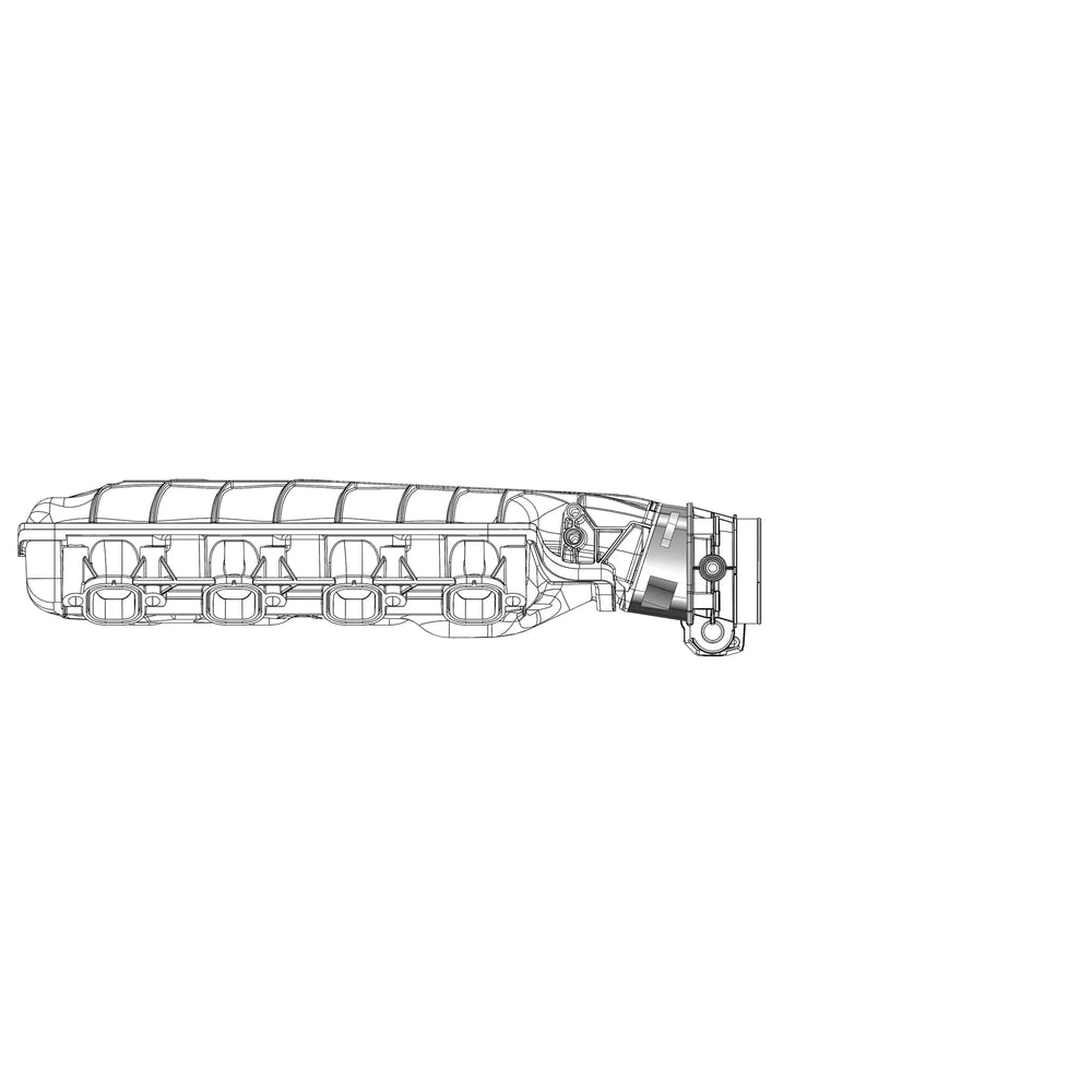 Throttle Body Angle Adapter GM LS/LT Intakes