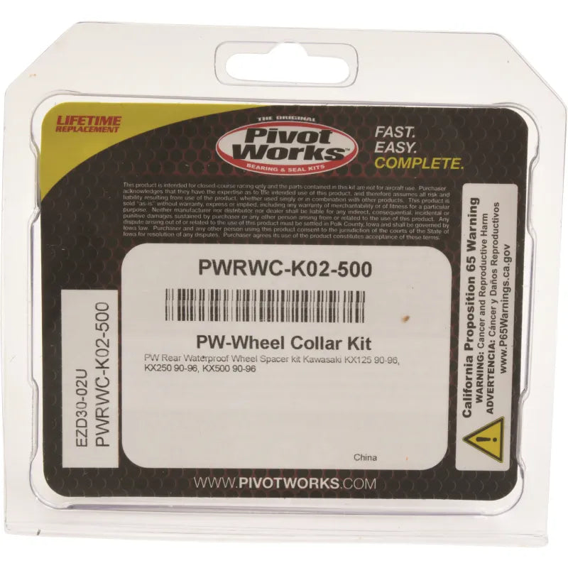Pivot Works spacers