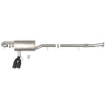 aFe cat-back exhaust installed view