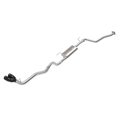 aFe black cat-back exhaust