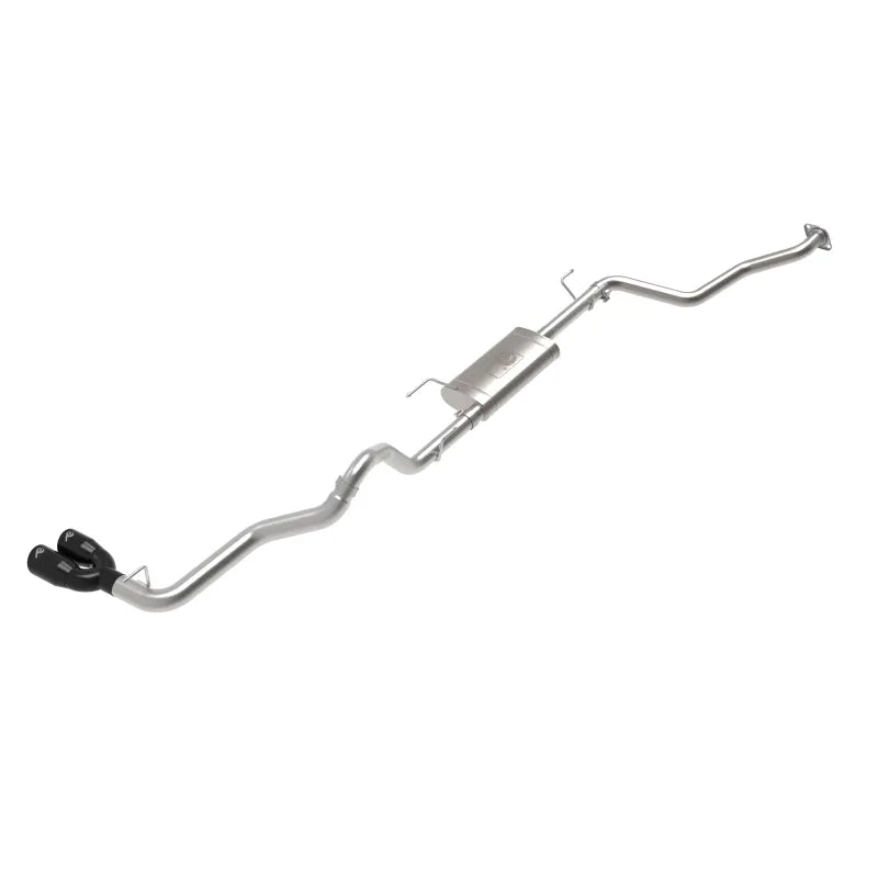aFe black cat-back exhaust