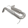 aFe axle-back exhaust detail