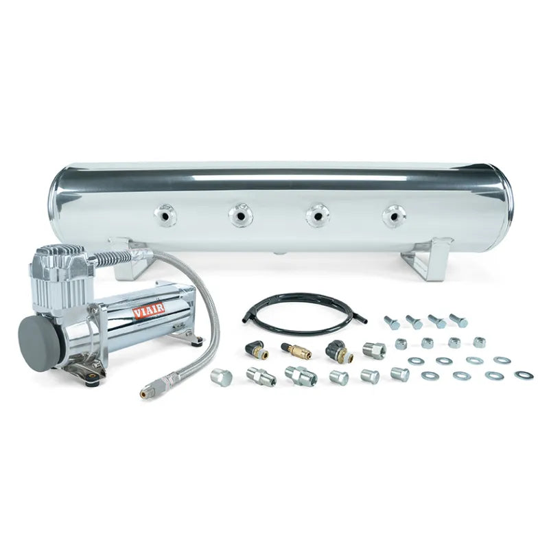 Air Lift chrome air compressor