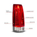 ANZO tail light installed view