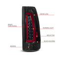 ANZO tail light detail