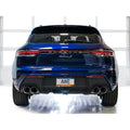 AWE Tuning cat-back exhaust detail