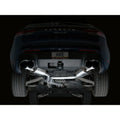 AWE Tuning cat-back exhaust detail