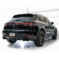 AWE Tuning cat-back exhaust installed view