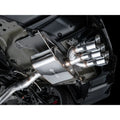 AWE Tuning exhaust detail