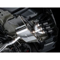 AWE Tuning exhaust installed view