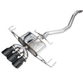 AWE Tuning exhaust installed view