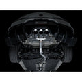 AWE Tuning exhaust installed view