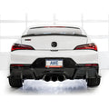 AWE Tuning exhaust installed view