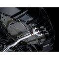 AWE Tuning exhaust installed view