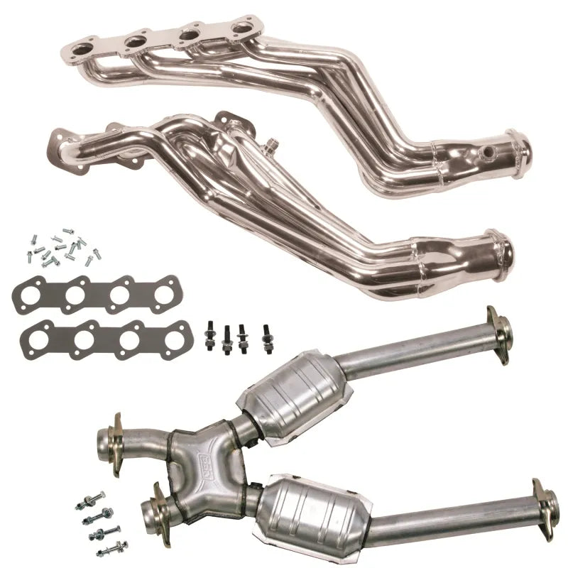 BBK silver headers
