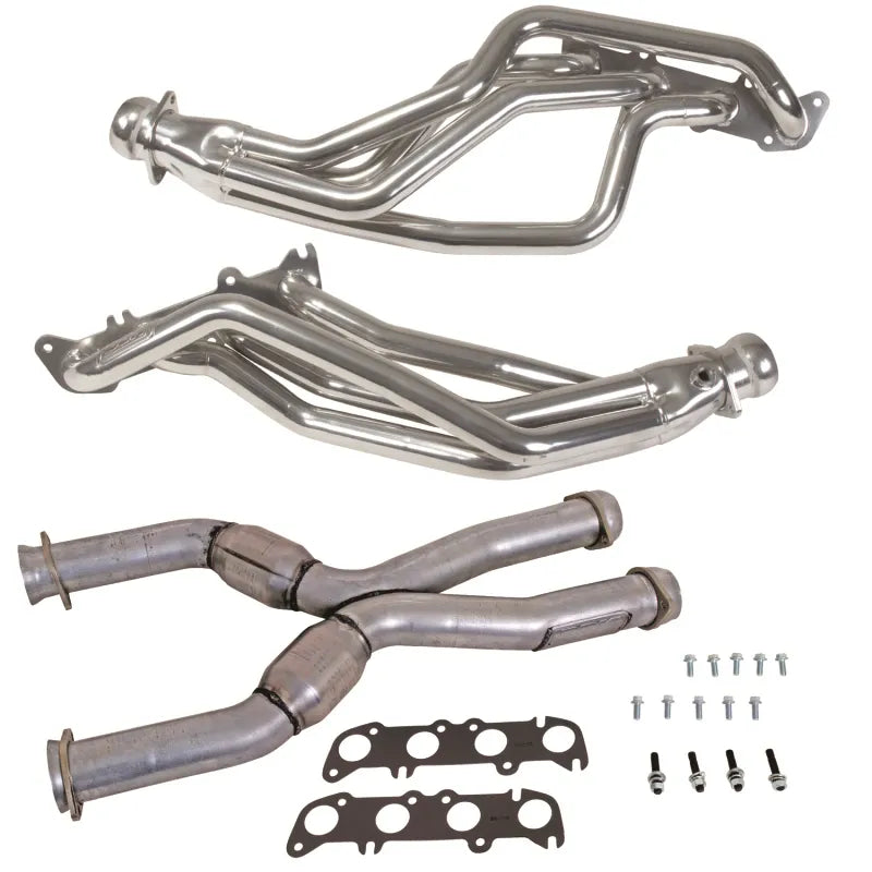 BBK silver headers