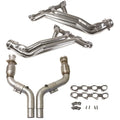 BBK silver headers