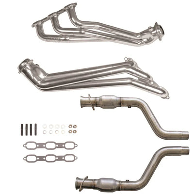 BBK silver headers