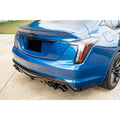 CORSA Performance cat-back exhaust detail