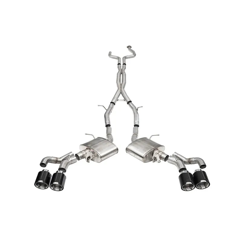 CORSA Performance black cat-back exhaust