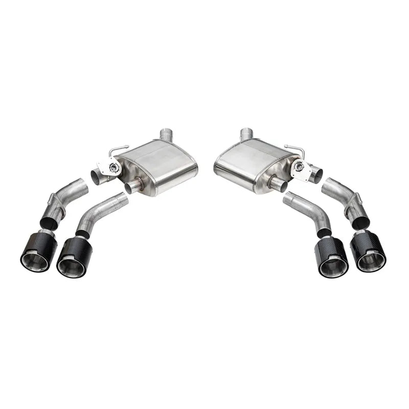 CORSA Performance carbon axle-back exhaust