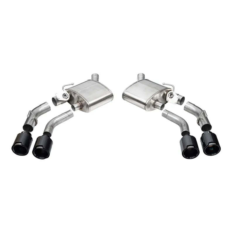 CORSA Performance black axle-back exhaust