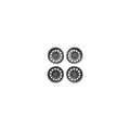 Ford Racing black auto part