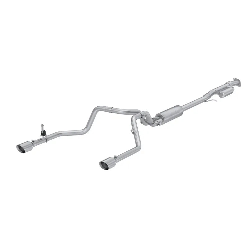 MBRP silver cat-back exhaust