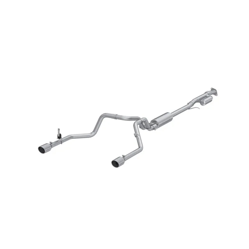 MBRP silver cat-back exhaust