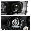 SPYDER headlights close-up