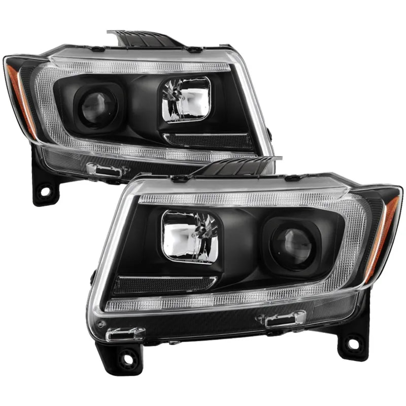 SPYDER black headlights