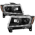 SPYDER black headlights