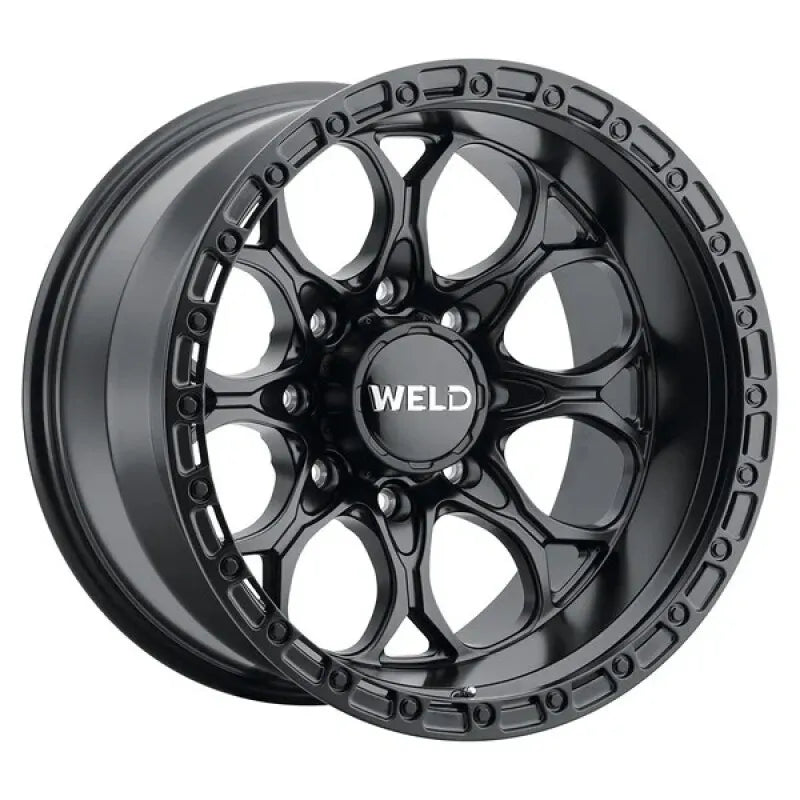 Weld black auto part