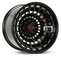 Vossen black auto part