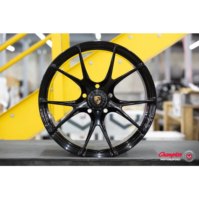 Vossen black auto part