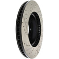 Stoptech auto part close-up