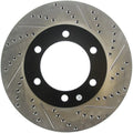 Stoptech auto part close-up