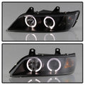 SPYDER headlights close-up