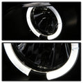 SPYDER headlights close-up