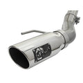 aFe cat-back exhaust installed view