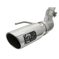 aFe cat-back exhaust close-up