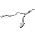 aFe polished cat-back exhaust