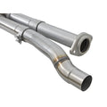 aFe cat-back exhaust installed view