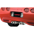 CORSA Performance cat-back exhaust installed view