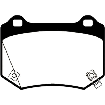 EBC blue auto part