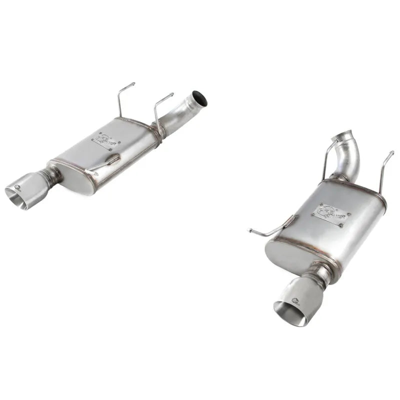 aFe polished axle-back exhaust