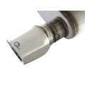 aFe axle-back exhaust close-up