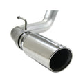 aFe cat-back exhaust detail