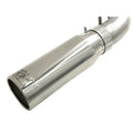 aFe cat-back exhaust detail