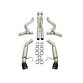 aFe cat-back exhaust installed view